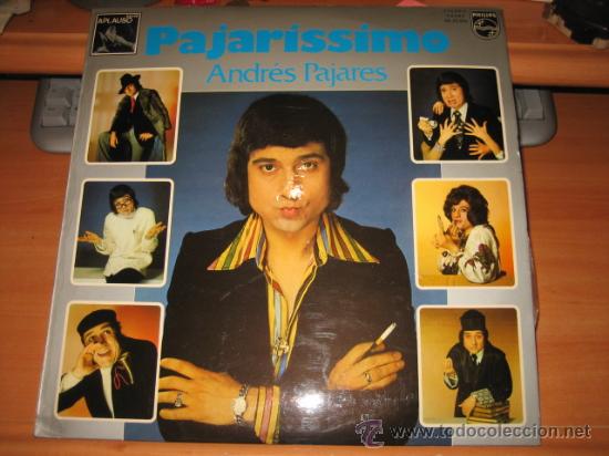 Discos de vinilo: PAJARISSIMO  ANDRES PAJARES   PHILIPS1975 - Foto 1