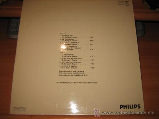 Discos de vinilo: PAJARISSIMO  ANDRES PAJARES   PHILIPS1975 - Foto 2
