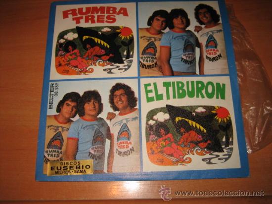 Discos de vinilo: RUMBA TRES   EL TIBURON   BELTER 1976 - Foto 1