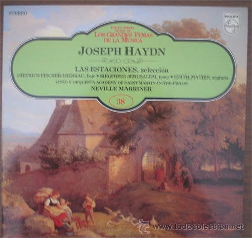 Discos de vinilo: JOSEPH HAYDN: LAS ESTACIONES, SELECCI&Oacute;N - Foto 1