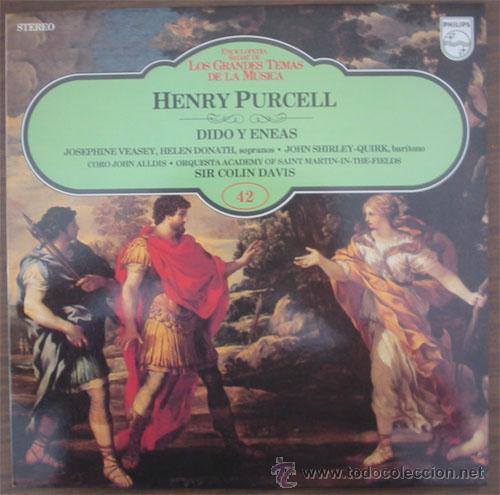 Discos de vinilo: HENRY PURCELL: DIDO Y ENEAS - Foto 1