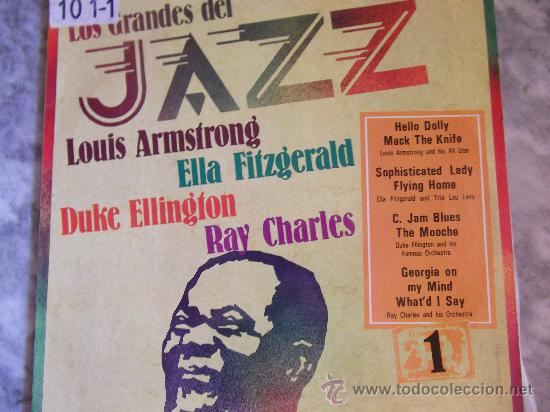Discos de vinilo: JAZZ-LOS GRANDES DEL JAZZ-LP 33 RPM-