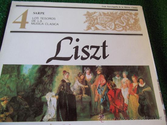 Disques de vinyle: CLASICA-SARPE-N&ordm; 4-LISZT-RAPSODIAS HUNGARAS N&ordm; 1-2-3-4-