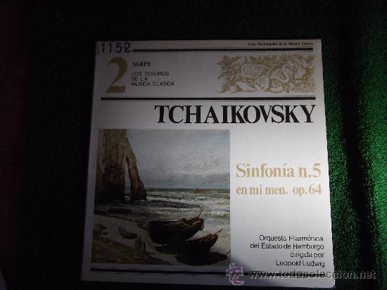 Disques de vinyle: CLASICA-SARPE-N&ordm; 2-TCHAIKOVKY-SINFONIA N&ordm; 5 EN MI MEN.