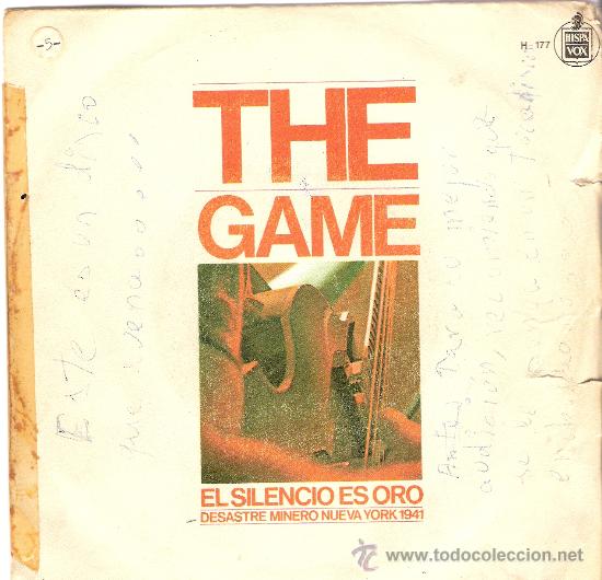 Discos de vinilo: The Game Hispsvox a&ntilde;o 69 - Foto 1