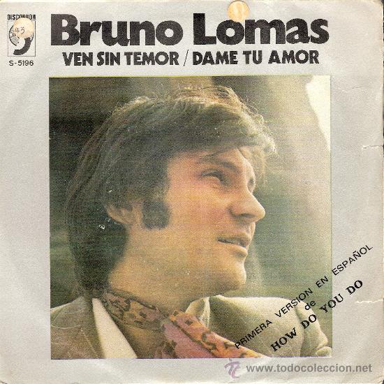 Discos de vinilo: Bruno Lomas  Discophon1972 - Foto 1