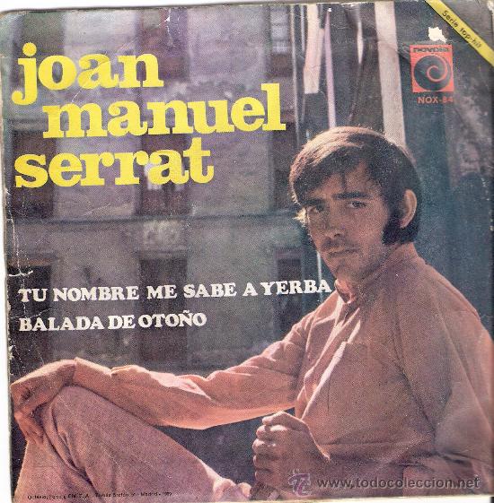 Discos de vinilo: Joan Manuel Serrat Novola 1968 - Foto 1