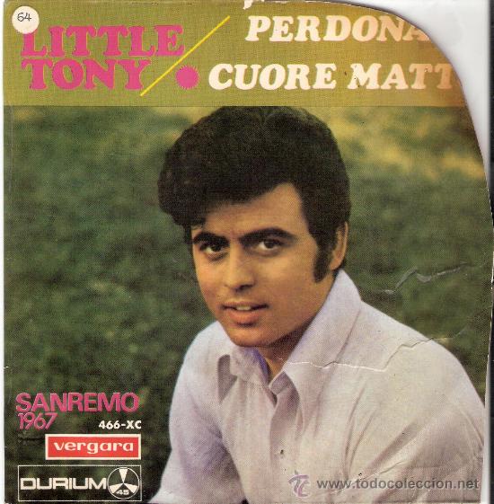 Discos de vinilo: Little Tony  EP Durium 1967 - Foto 1