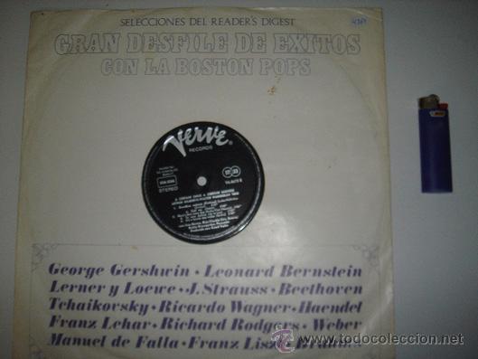 Discos de vinilo: vinilo de gran desfile de exitos con la boston pops - Foto 1