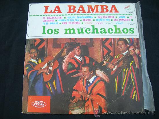 Discos de vinilo: LP LOS MUCHACHOS // LA BAMBA Y OTROS - Foto 1