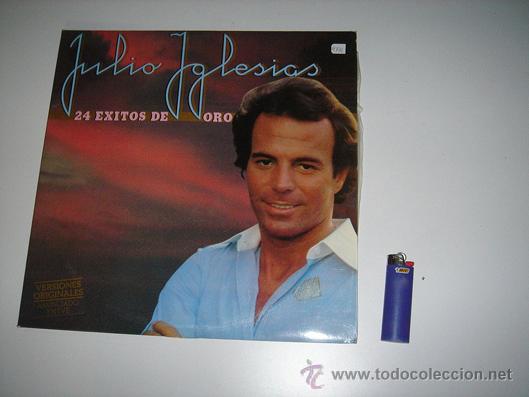 Discos de vinilo: vinilo de julio iglesias 24 exitos de oro versiones originales - Foto 2