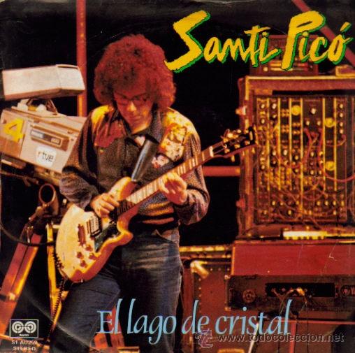 Disques de vinyle: SANTI PICO-EL LAGO DE CRISTAL + LA NUBE PURPURA SINGLE 1981 SPAIN