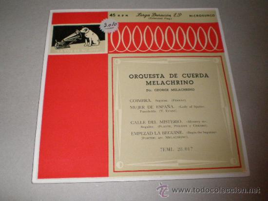 Discos de vinilo: SINGLE ORQUESTA DE CUERDA MELACHRINO - Foto 1