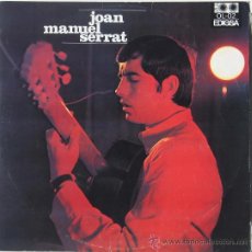 Discos de vinilo: JOAN MANUEL SERRAT EDIGSA 1967. Lote 27006900