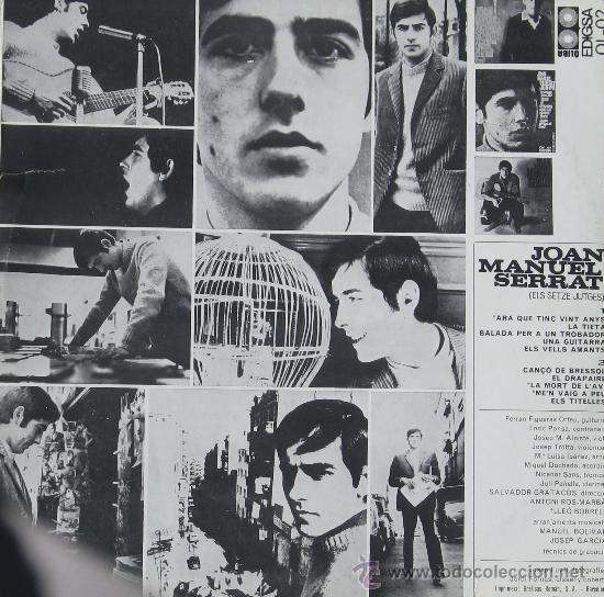 Discos de vinilo: Joan Manuel Serrat Edigsa 1967 - Foto 2
