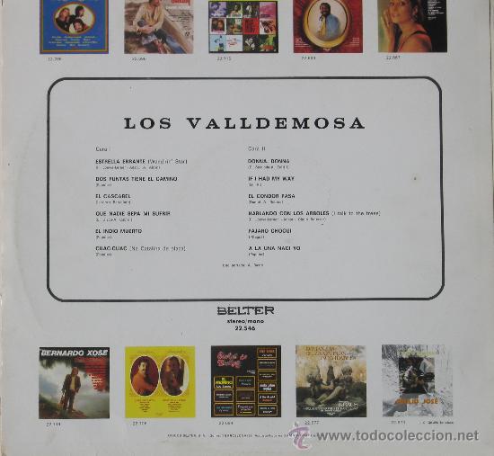 Discos de vinilo: Los Valldemosa Belter 1971 - Foto 2