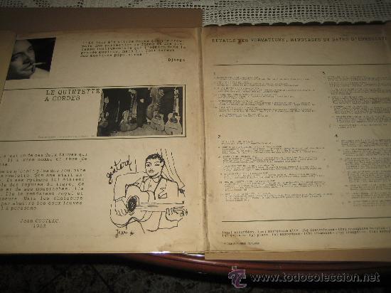 Discos de vinilo: DJANGO REINHARDT - ED. FRANCESA - 195? - DOBLE LP - - Foto 2