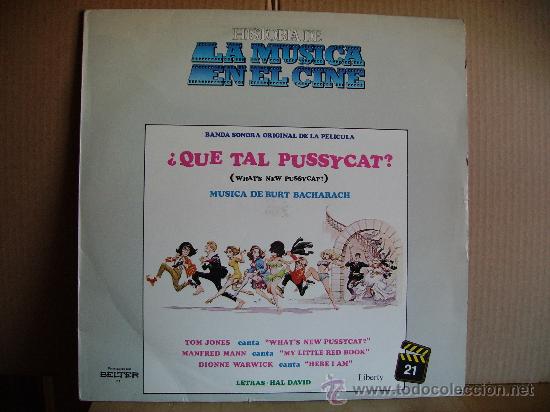 Vinyl records: B.S.O. ---- QUE TAL PUSSYCAT ?