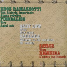 Discos de vinilo: EROS RAMAZOTTI Y OTROS -EXITOS ITALIANOS 85 - HISPAVOX 1986