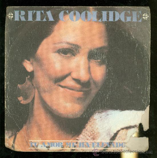 Discos de vinilo: RITA COOLIDGE. TU AMOR ME HA ELEVADO. - Foto 1