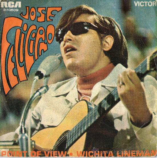 Discos de vinilo: SINGLE - JOSE FELICIANO - &rdquo;POINT DE VIEW&rdquo;. - Foto 1