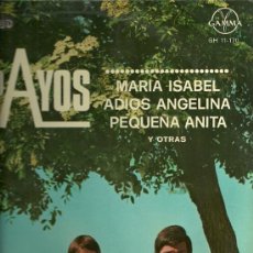 Discos de vinilo: LOS PAYOS LP SELLO GAMMA HISPAVOX EDITADO EN MEXICO.. Lote 22591061