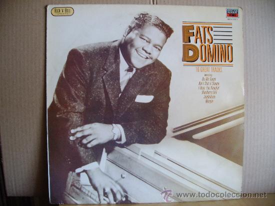 Discos de vinilo: FATS DOMINO ---- 16 GREAT TRACKS - Foto 1