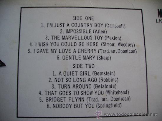 Discos de vinilo: VAL DOONICAN --- GENTLE SHADES OF - Foto 2