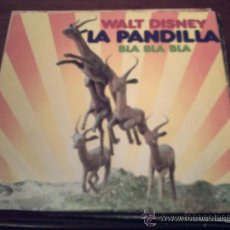 Discos de vinilo: SINGLE WALT DISNEY LA PANDILLA-BLA BLA BLA/NOVI/10 PEPETO RECORDS