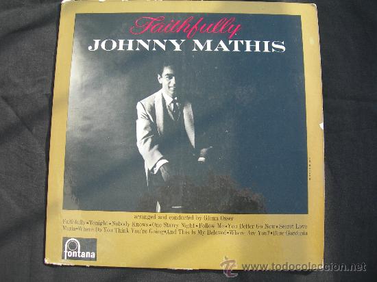 Discos de vinilo: LP JOHNNY MATHIS // FAITHFULLY // ED ENGLAND - Foto 1