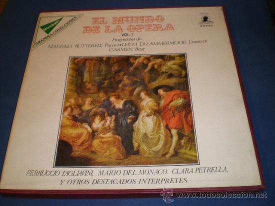 Discos de vinilo: CAJA DE VINILOS - MADAMA BUTTERFLY - Foto 1