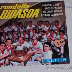 Discos de vinilo: RONDALLA BIDASOA 7¨EP NOCHES DEL NORTE + 3 TEMAS EDITADO 1964 