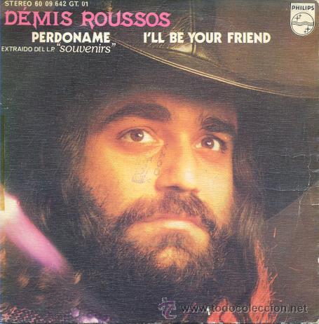 Discos de vinilo: DEMIS ROUSSOS - PERDONAME - SINGLE ESPA&Ntilde;OL DE VINILO - Foto 1