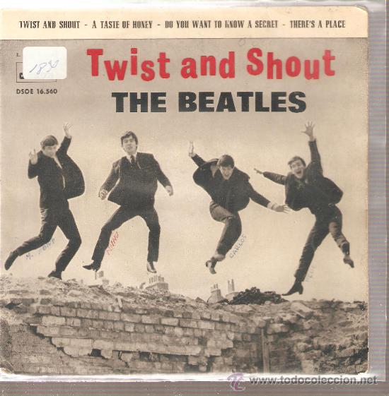 Discos de vinilo: EP THE BEATLES - TWIST AND SHOUT
