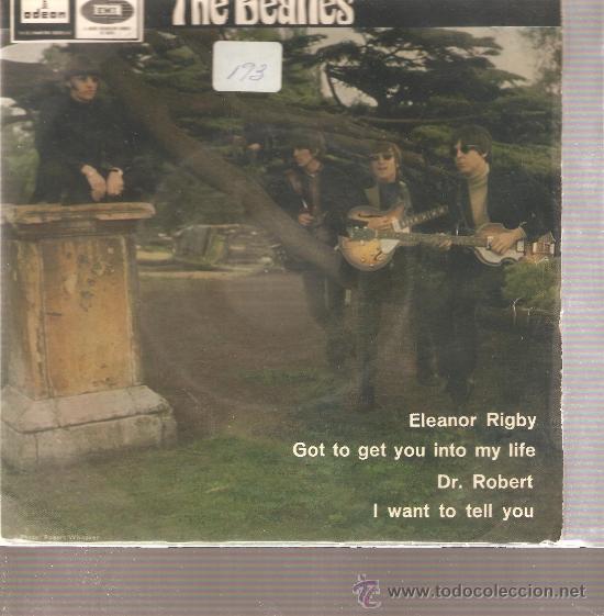 Discos de vinilo: EP THE BEATLES - ELEANOR RIGBY