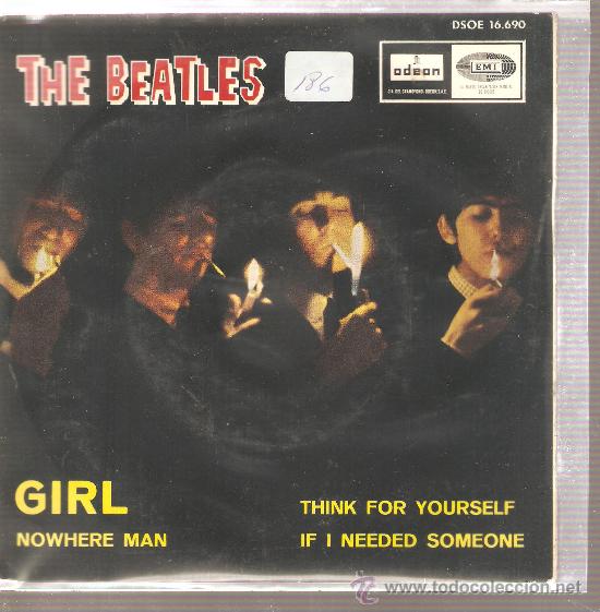 Discos de vinilo: EP THE BEATLES - NOWHERE MAN - Foto 1