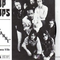 Discos de vinilo: POP TOPS - SINGLE VINILO 7'' - EDITADO EN SUECIA - SUZANNE + HAPPINESS VILLE - AÑO 1972. Lote 25850018