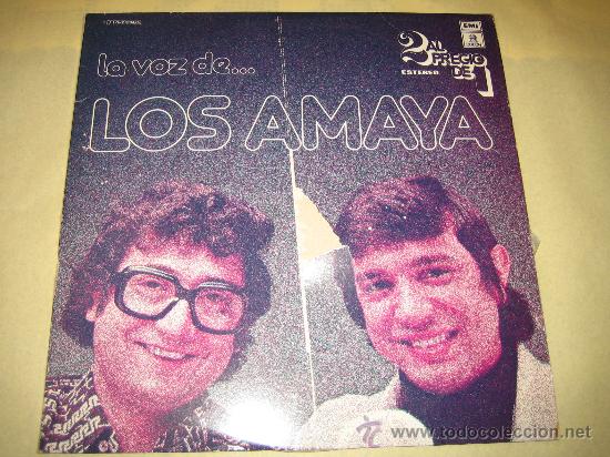 Discos de vinilo: LOS AMAYA - DISCO DOBLE 1976 - TODOS SUS EXITOS - Foto 1