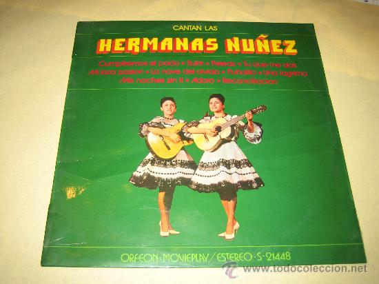 Discos de vinilo: HERMANAS NU&Ntilde;EZ - Foto 1