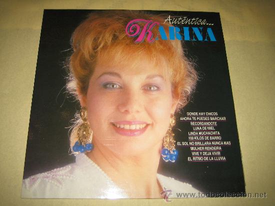 Discos de vinilo: KARINA - AUTENTICA - Foto 1