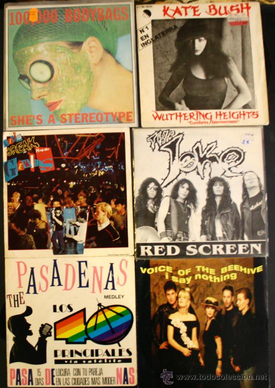 Discos de vinil: LOTE SINGLE 7&rdquo; ROCK VARIADO