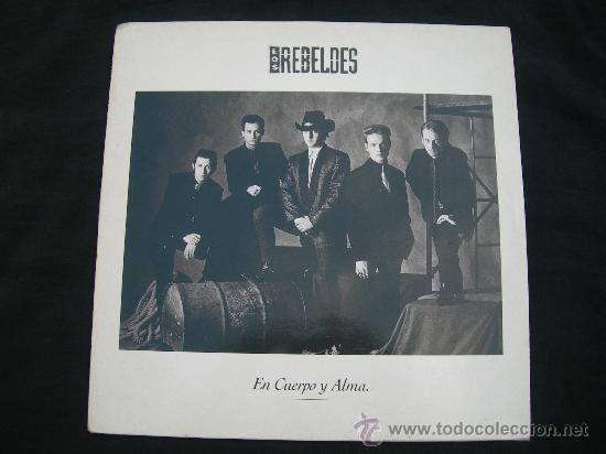 Discos de vinilo: LP LOS REBELDES // EN CUERPO Y ALMA - Foto 1