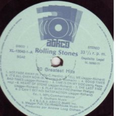 Discos de vinilo: ROLLING STONES - 30 GREATEST HITS DISCO I - ABKCO 1977. Lote 25749715
