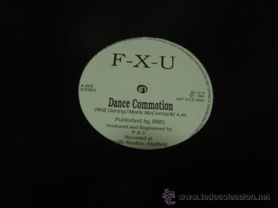 Discos de vinilo: F-X-U &ndash; Dance Commotion UK 1991 MADE ON EARTH - Foto 1