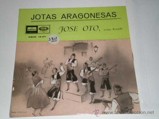 Discos de vinilo: SINGLE DE JOSE OTO - Foto 1