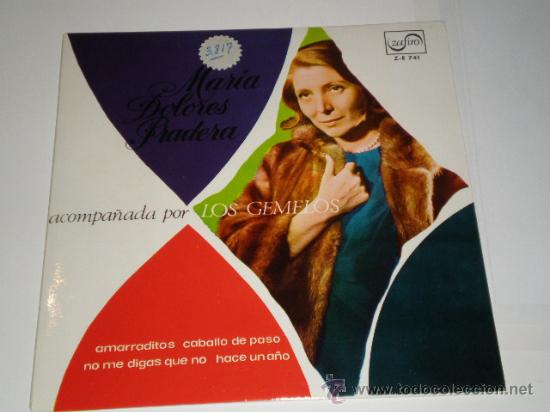 Discos de vinilo: SINGLE DE MARIA DOLORES PRADERA - A&Ntilde;OS 60 - Foto 1