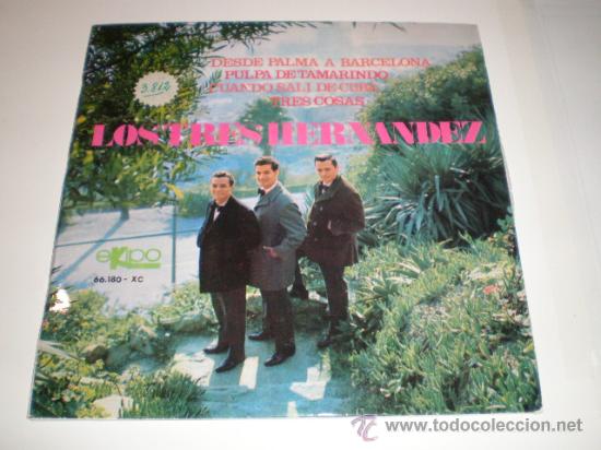 Discos de vinilo: SINGLE LOS TRES HERNANDEZ - Foto 1