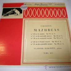 Discos de vinilo: SINGLE - CHOPIN - MAZURCAS
