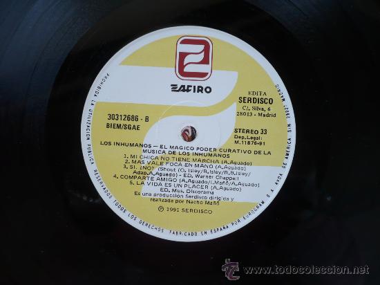 Discos de vinilo: LOS INHUMANOS - RELATED BEATLES - Foto 3