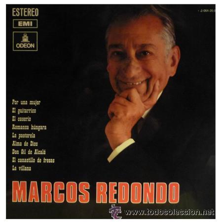 Discos de vinilo: MARCOS REDONDO LP  1960 ORIGINAL SPA EMI ODEON - Foto 1